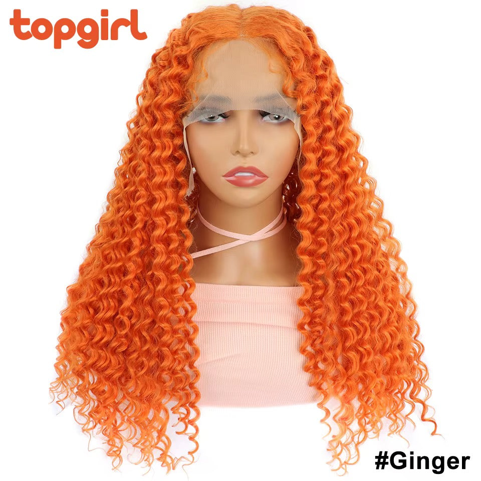 Deep Wave Lace Front Wig
Long • Glueless • Synthetic Fiber • Defined Deep Waves