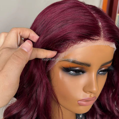 High Temperature Blend Hair Futura Natural Fiber Premium African Cosplay Body Wave Synthetic Lace Front Wig