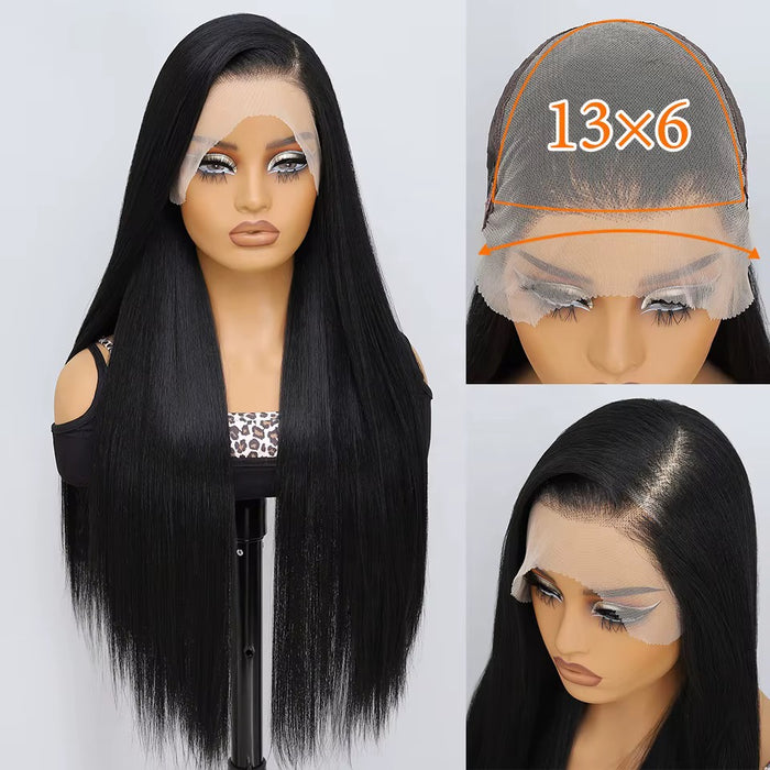 Silk Cascade — Straight 13x6 Lace Front Wig