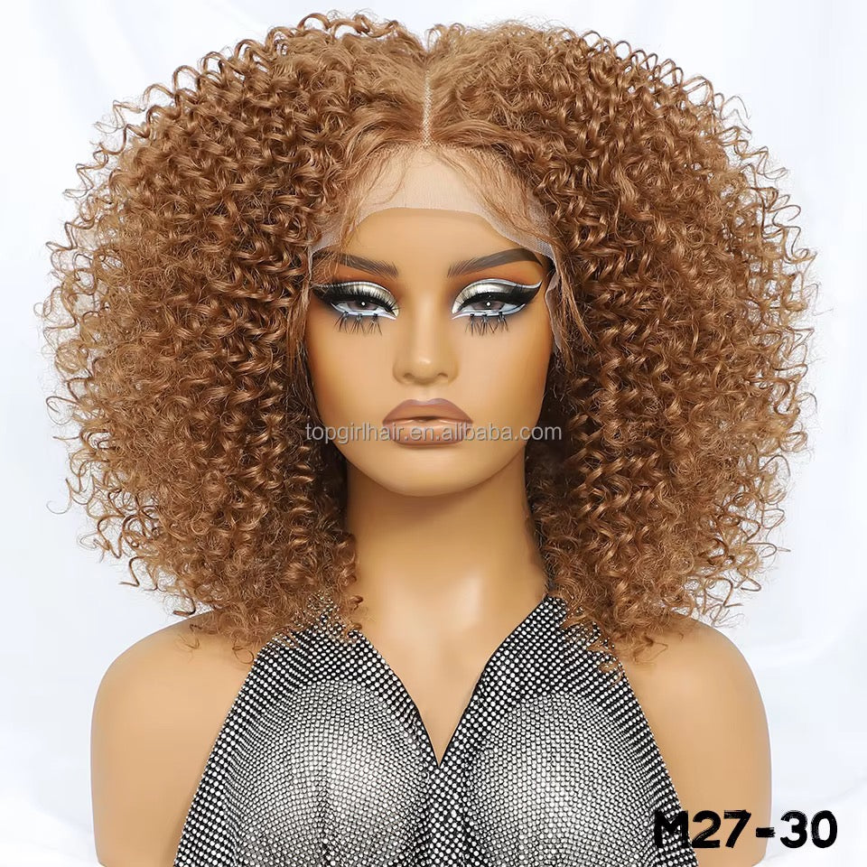 Kinky Curly Frontal Wig

13x6 • HD Lace • Glueless • Premium Synthetic Fiber