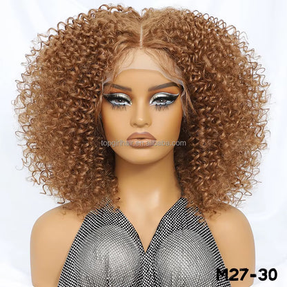Kinky Curly Frontal Wig

13x6 • HD Lace • Glueless • Premium Synthetic Fiber