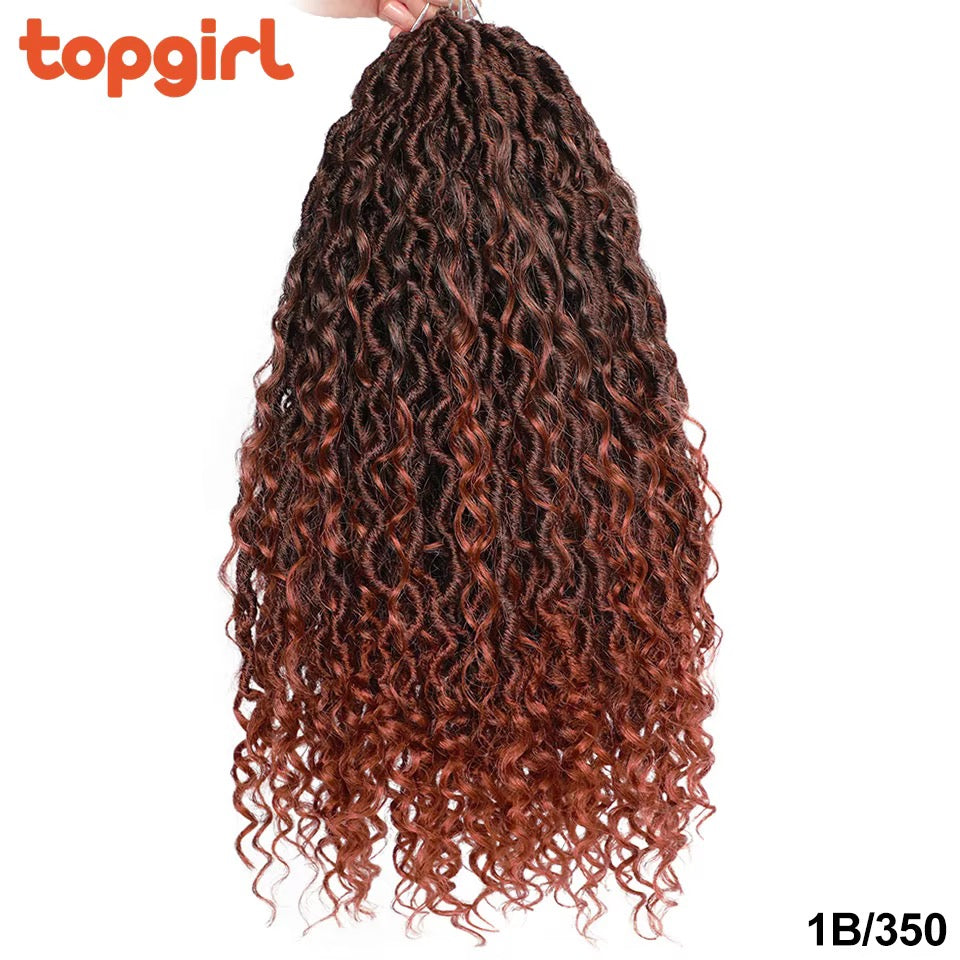 Bohemian Curl Crochet Hair
 (Vendor-B1)
