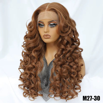 Luxe French Curl Lace Front Wig

13x6 HD Lace • Heat-Resistant Synthetic Fiber • Glueless