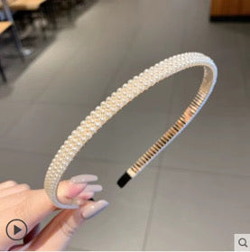 Pearl wig/headband