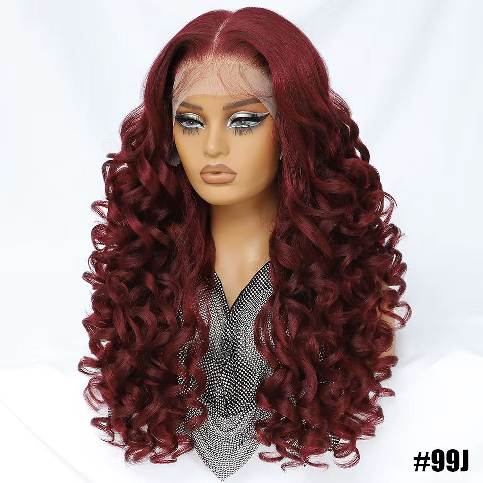 Luxe French Curl Lace Front Wig

13x6 HD Lace • Heat-Resistant Synthetic Fiber • Glueless