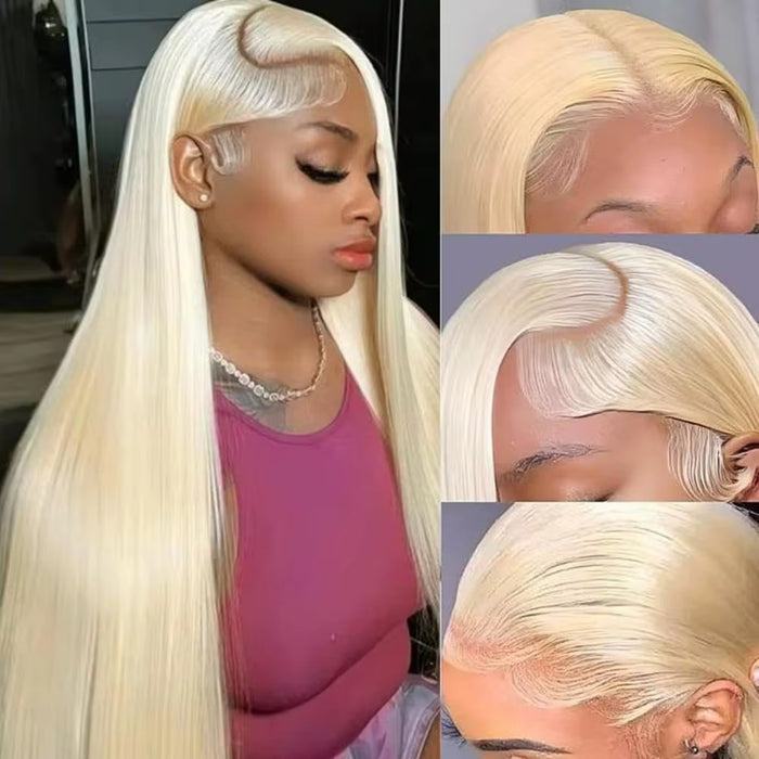 Golden Silk — 13x6 HD Straight Lace Front Wig
