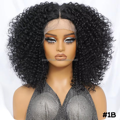 Kinky Curly Frontal Wig

13x6 • HD Lace • Glueless • Premium Synthetic Fiber