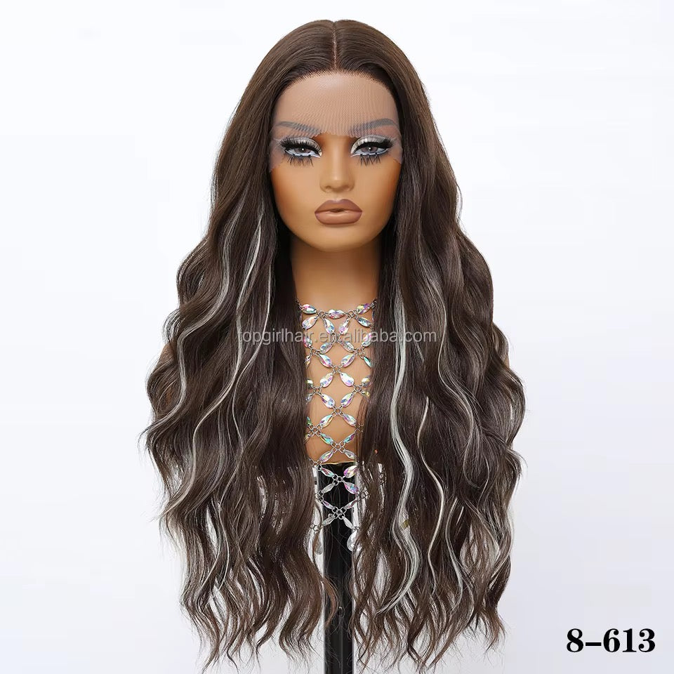 Honey Brown Ombre Wave Wig

HD Lace • Glueless • Monofilament • Synthetic Blend
