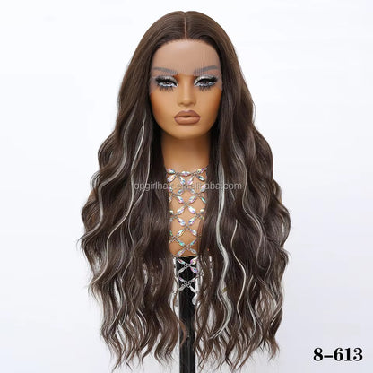 Honey Brown Ombre Wave Wig

HD Lace • Glueless • Monofilament • Synthetic Blend