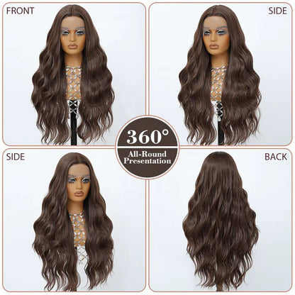 Honey Brown Ombre Wave Wig

HD Lace • Glueless • Monofilament • Synthetic Blend
