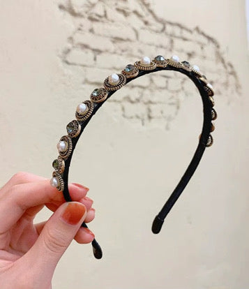 Pearl wig/headband