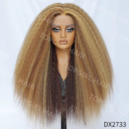 Kinky Straight Natural Texture Wig

Glueless • HD Lace • African Blend • Synthetic Fiber