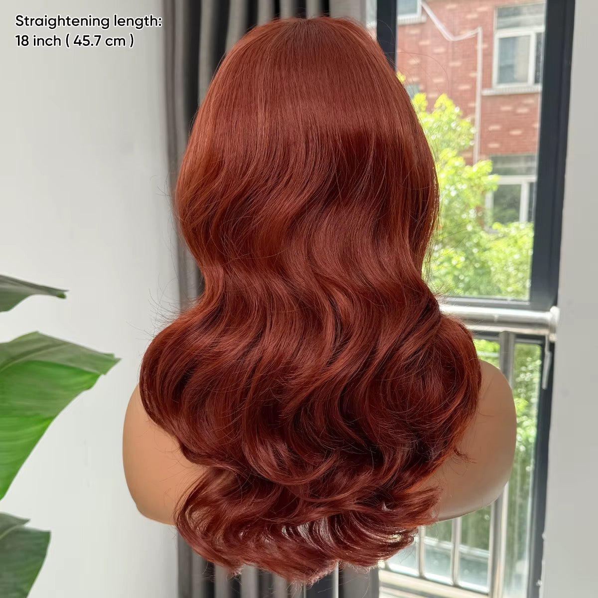 13x4 Super Wave Synthetic
Glueless Free Part Lace Front Wig Fiber Perruques Pre Plucked Hairline