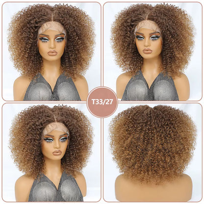 Kinky Curly Frontal Wig

13x6 • HD Lace • Glueless • Premium Synthetic Fiber