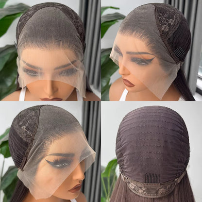 Midnight Sleek Straight Wig

13x4 • Free-Part • Glueless • Pre-Plucked • Synthetic Fiber