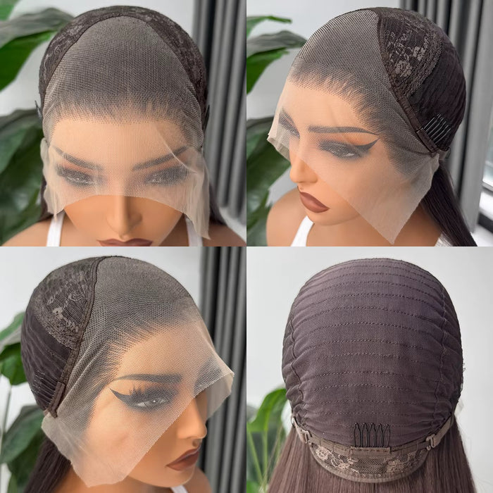 Midnight Sleek — 13x4 Straight Glueless Lace Front Wig