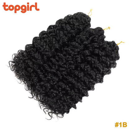 GoGo Curl Crotchet Braiding Hair Bohemian Loose Deep Wave Heat Resistant Hair Afro Kinky GoGo Soft Curly Crochet Hair
Extensions