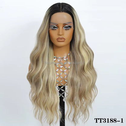 Honey Brown Ombre Wave Wig

HD Lace • Glueless • Monofilament • Synthetic Blend