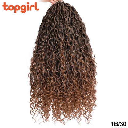 Bohemian Curl Crochet Hair
 (Vendor-B1)