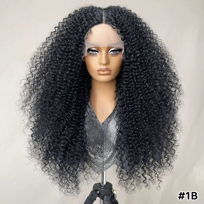 HD Jerry Kinky Curly Wear & Go Lace Front synthetic Wig (Vendor-A3)