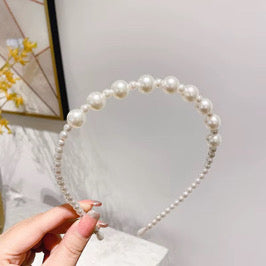 Pearl wig/headband