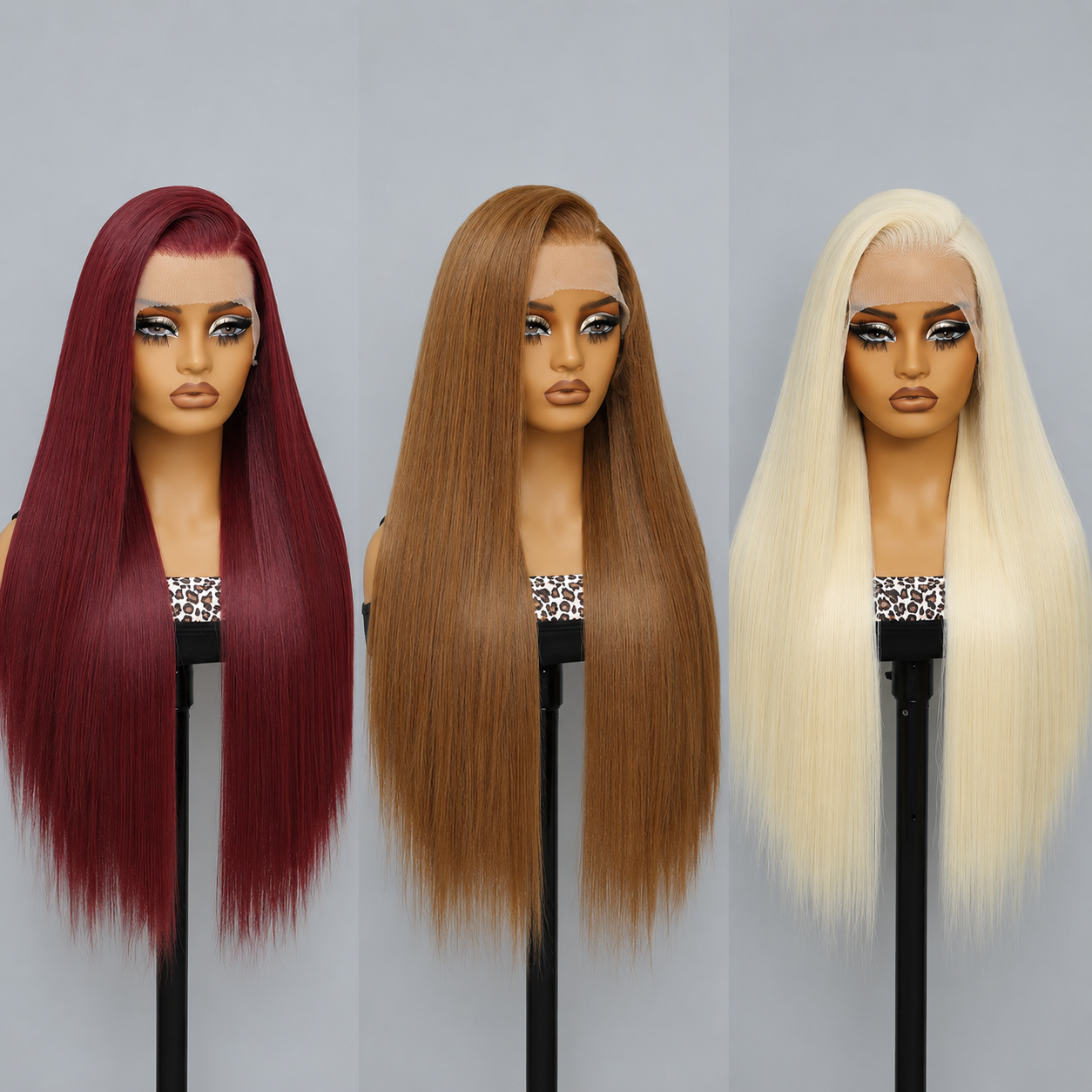 Luxe Silky Straight Lace Front Wig

13x6 HD Lace • Pre-Plucked • Heat-Resistant Synthetic Fiber