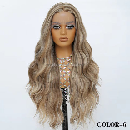 Honey Brown Ombre Wave Wig

HD Lace • Glueless • Monofilament • Synthetic Blend