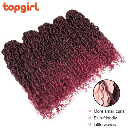 Bohemian Curl Crochet Hair
 (Vendor-B1)