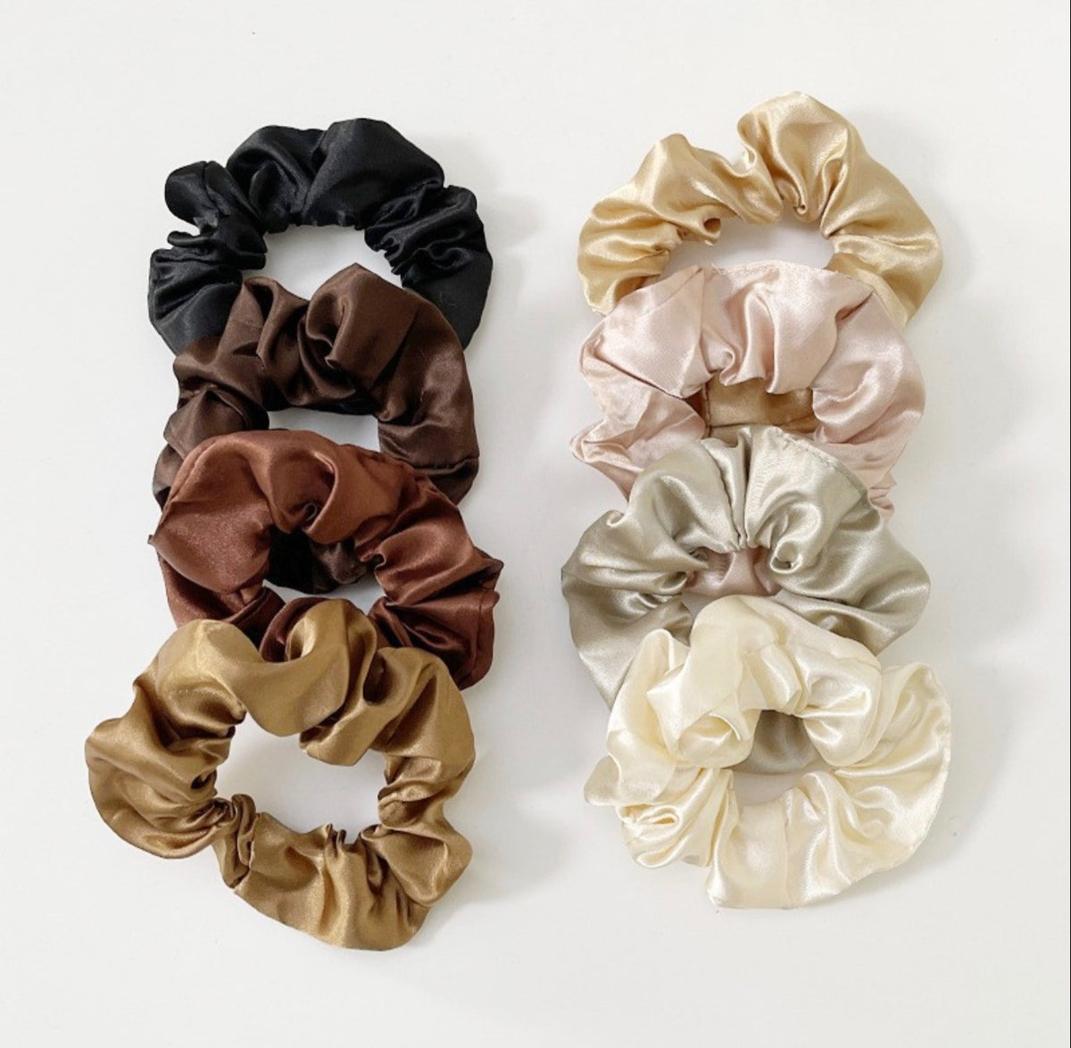 Satin Scrunchies Lace For Women