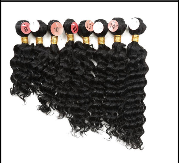 Luxe Curly Blend Collection — Human Hair Bundles (Vendor-C11)