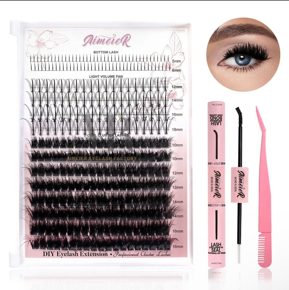 Cluster Lashes DIY KIT