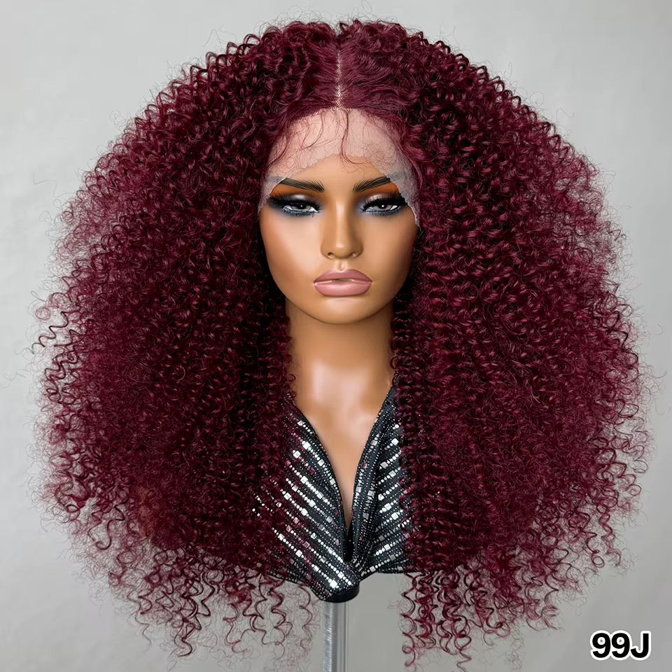 HD Jerry Kinky Curly Wear & Go Lace Front synthetic Wig (Vendor-A3)