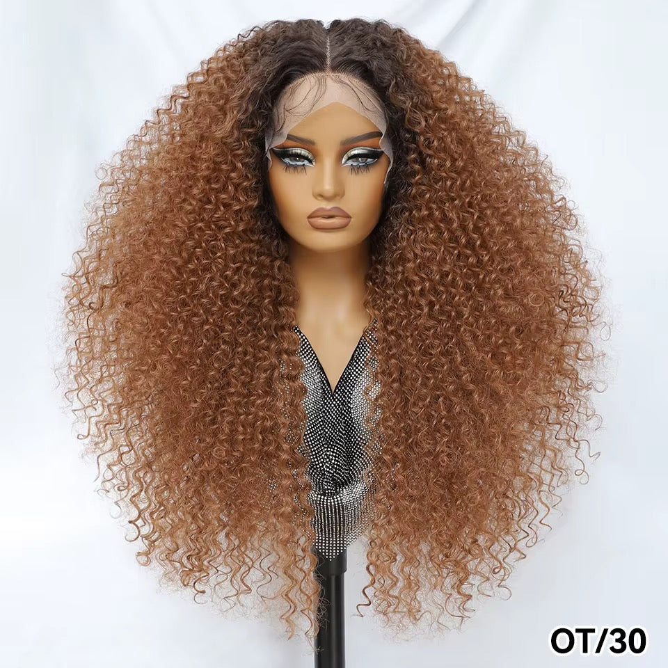 HD Jerry Kinky Curly Wear & Go Lace Front synthetic Wig (Vendor-A3)