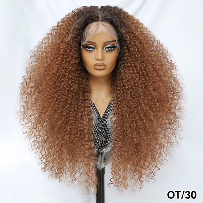 HD Jerry Kinky Curly Wear & Go Lace Front synthetic Wig (Vendor-A3)