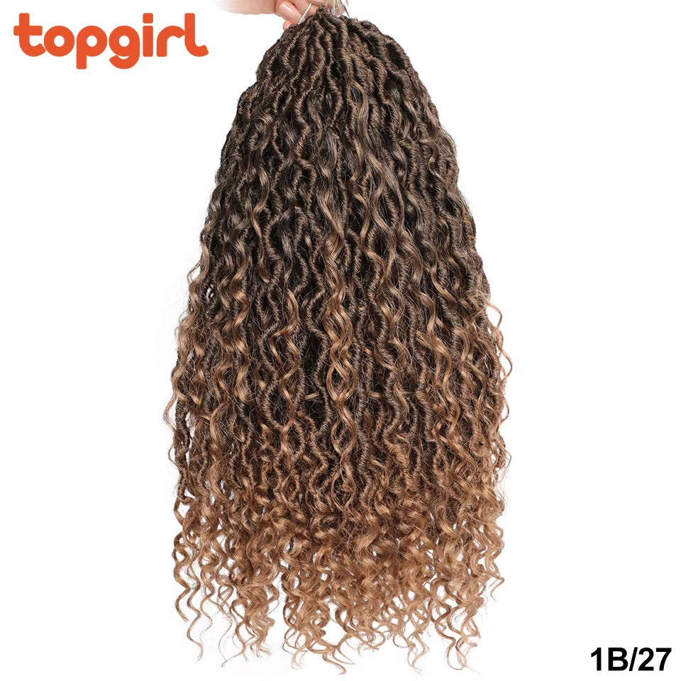 Bohemian Curl Crochet Hair
 (Vendor-B1)