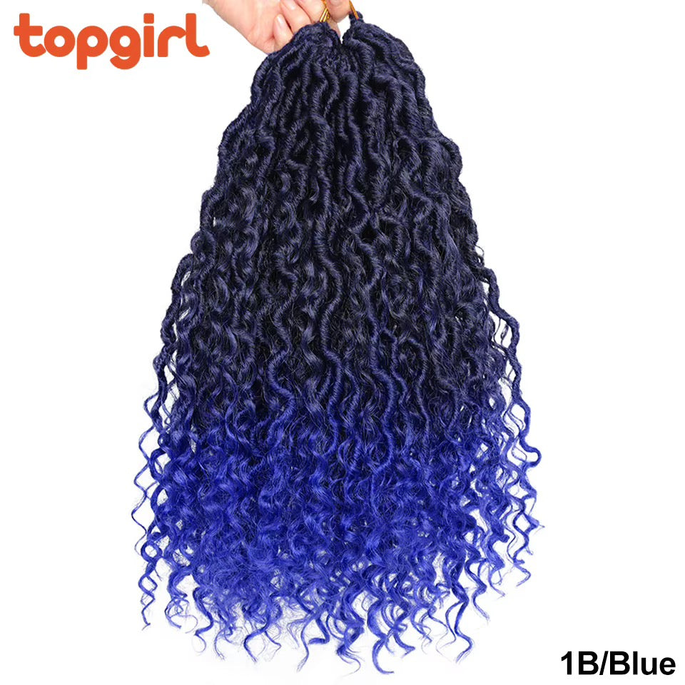 Bohemian Curl Crochet Hair
 (Vendor-B1)