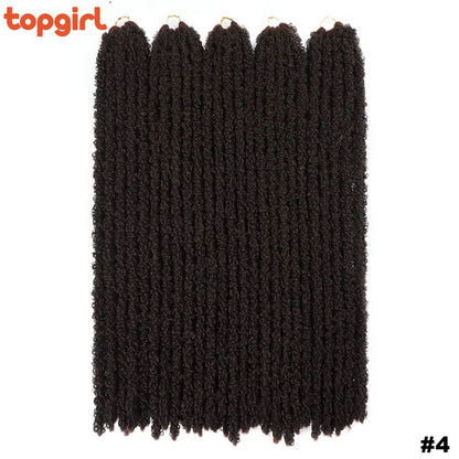 Ombre Natural Goddess Pre-Looped Faux Locs Crochet Braiding Hair for Woman Butterfly Locs Crochet Hair Extensions