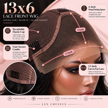 Golden Silk — 13x6 HD Straight Lace Front Wig